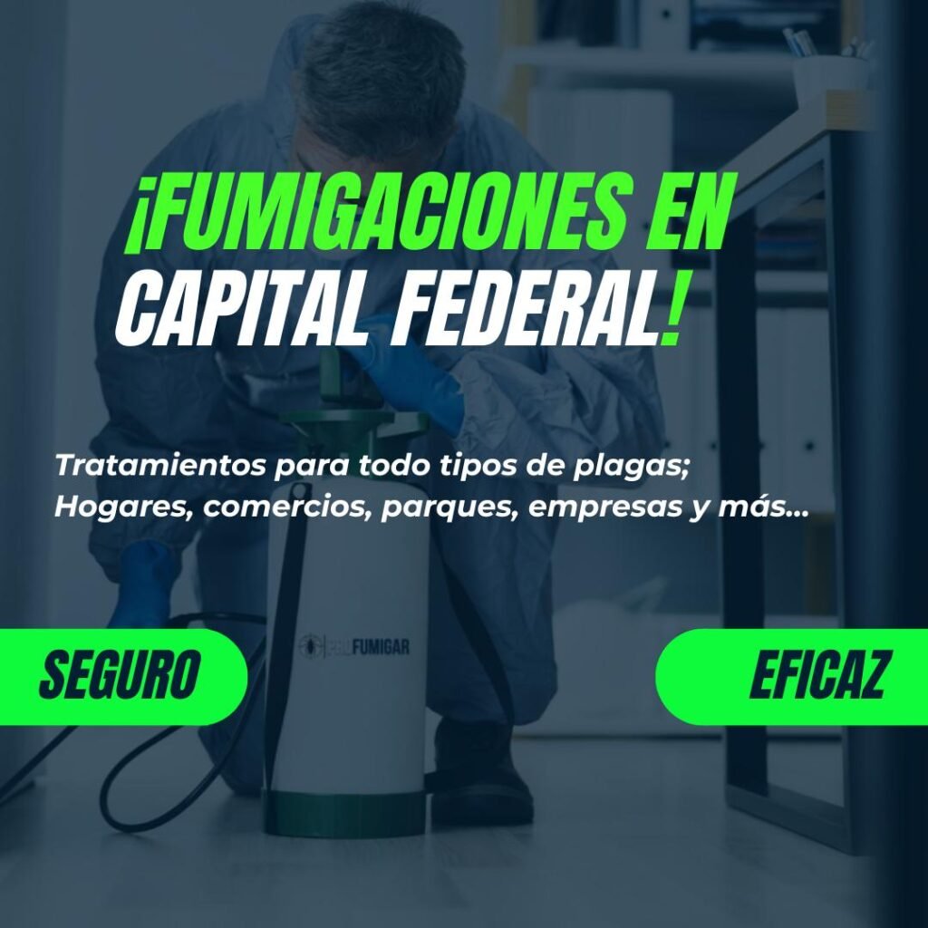Fumigaciones en Caballito |